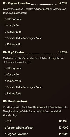  at Bap Restaurant in Worms