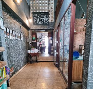 Entrance at Street Pizza & The Wine House  in Chiang Mai