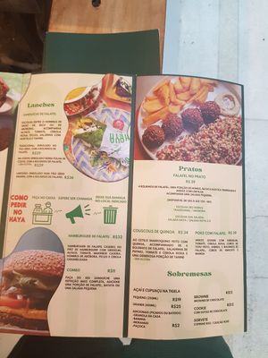  at Haya Falafel Café - Pinheiros in Sao Paulo