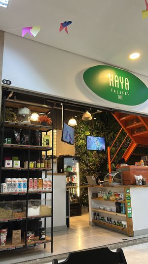   at Haya Falafel Café - Pinheiros in Sao Paulo