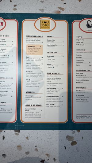   at Seoul Sister - Downtown Disney in Anaheim