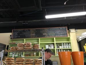 Smoothie and milkshake menu!  at Strong Hearts on the Hill in Syracuse