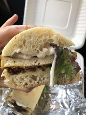 Cheddar bacon chicken ranch  at Strong Hearts on the Hill in Syracuse