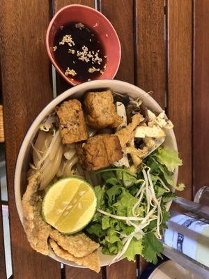 Cau Lau  at Chickpea Eatery in Da Nang