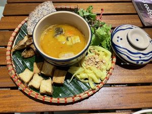 Mỳ quangr  at Chickpea Eatery in Da Nang