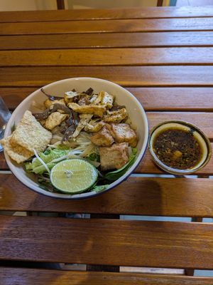 Hoi An Style Noodles (Cao Lau) at Chickpea Eatery in Da Nang