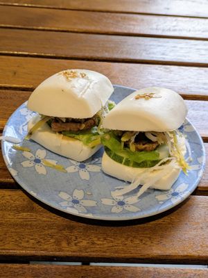 Bao Buns at Chickpea Eatery in Da Nang
