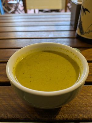 Signature Golden Milk at Chickpea Eatery in Da Nang