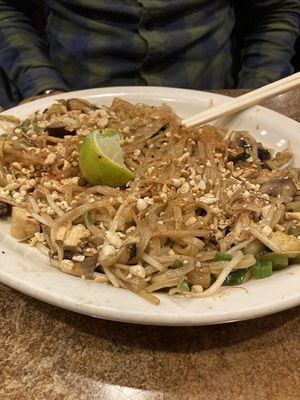Pad Thai  at Johnny Mango World Cafe and Bar in Cleveland