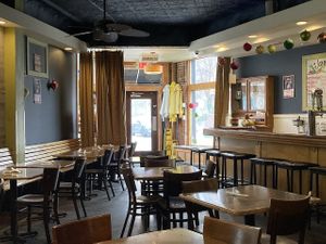 Interior  at Johnny Mango World Cafe and Bar in Cleveland