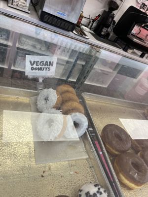 Vegan donuts  at Fluffy Donuts in Davis