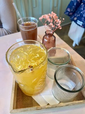 Ice tea  at Balans Brunch Bar in Bratislava