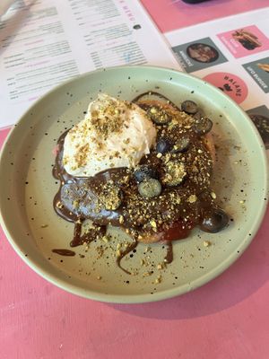 Pancakes  at Balans Brunch Bar in Bratislava