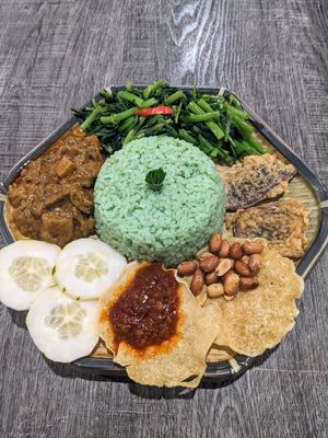 Malaysian style meal at Vegetarian Food - 謙益豐 in New Taipei City