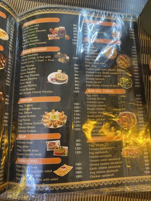 Menu  at Gulshan Restaurant in Agra