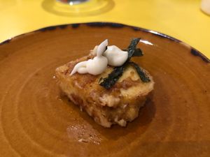 Teriyaki tofu at OkonomiHeads in East London