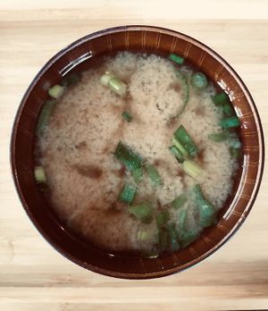 Vegan Miso Soup at Kaede in Abbotsford