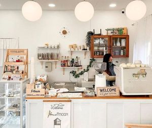 Service Counter at Bloomin' Moon Hostel in Chiang Mai
