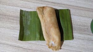 Coconut milk serabi at Serabi Notosuman Ny. Lidia in Surakarta