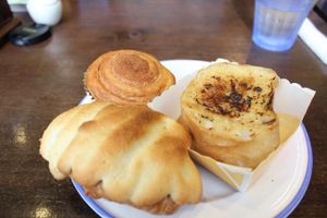 sweets  at Macrovenus and Pan-Yakibito in Tokyo