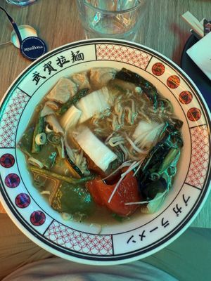 Ramen Yasai Miso  at Buga Ramen  in Valladolid