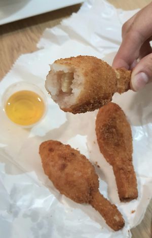 vegan fried prawns - inside at Peace Harmony in Sydney