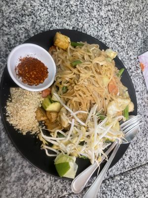 Vegan Pad Thai  at Peace Harmony in Sydney