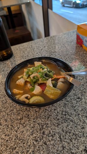 Tom Yum Soup at Peace Harmony in Sydney