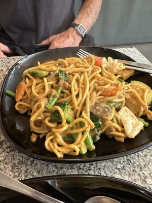 HUUUUUGE Satay Noodles!   at Peace Harmony in Sydney