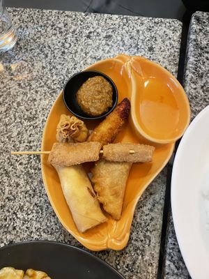 Mixed entree   at Peace Harmony in Sydney