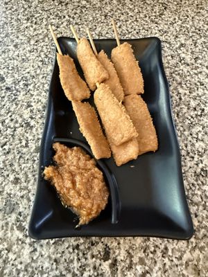 Satay Sticks   at Peace Harmony in Sydney