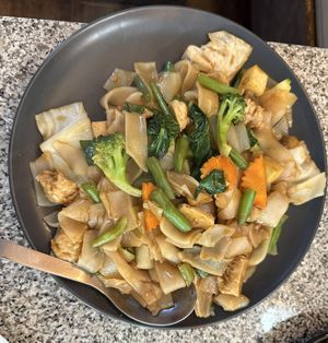 Pad See Ew. Comfy food 😊  at Peace Harmony in Sydney