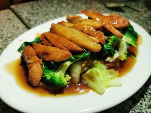 BBQ Soy chicken  at Peace Harmony in Sydney