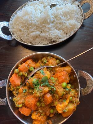 Mixed Vegetable Curry at Saffron Indian Grill & Bar in Eagan