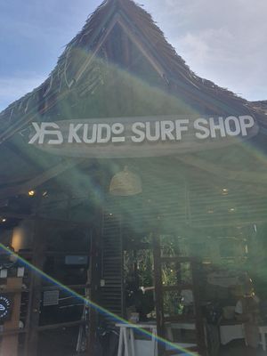 Surf shop at Mondayyy's in Siargao