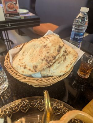 Egyptian bread #Veganuary at Al Amoor Express in Dubai