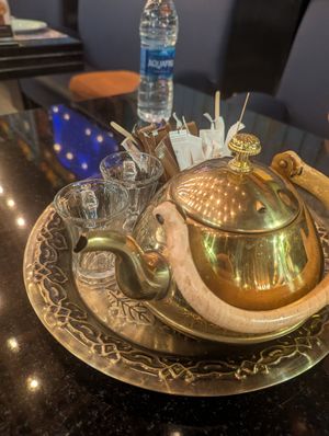 Tea pot #Veganuary at Al Amoor Express in Dubai