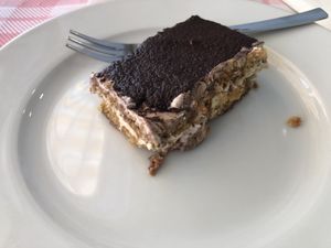 Tiramisu  at Capre e Cavoli in Brescia