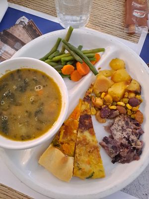 Plato del día at Capre e Cavoli in Brescia