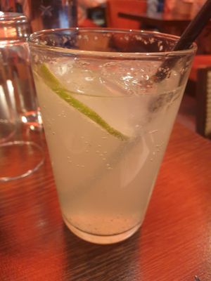 Chilli lime soda at Tindli in Croydon