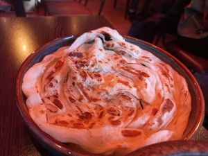 Parantha bread at Tindli in Croydon