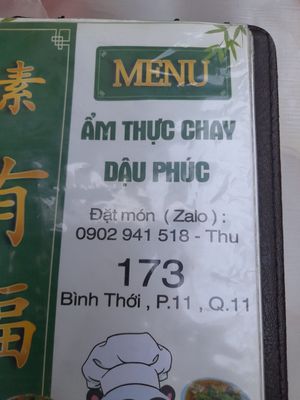 Details #Veganuary at Dậu Phúc in Ho Chi Minh City