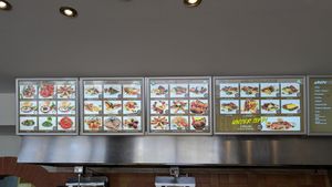 Menü at El-Mina Bistro in Chemnitz