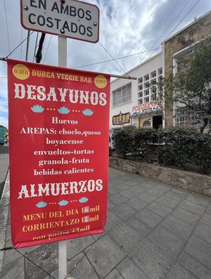   at Durga Veggie Bar in Bogota