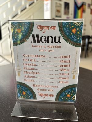   at Durga Veggie Bar in Bogota