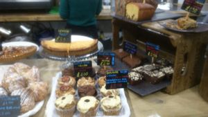 some veg / vegan / gluten free treats at Harvest E8 in East London