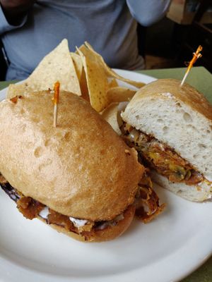 Philly at Riverwest Co-op Cafe in Milwaukee