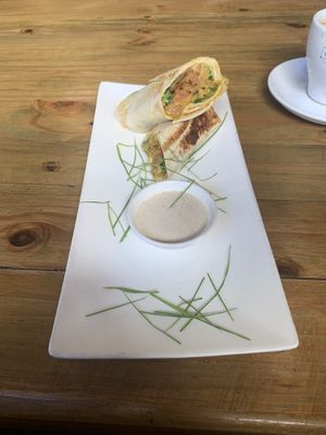 English Breakfast wrap at Plant in Cape Town