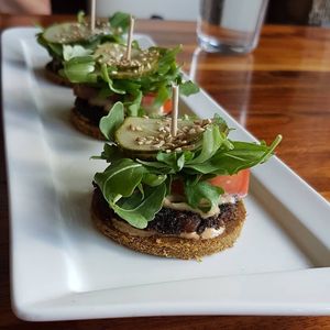 The sliders at Rawlicious in Whitby