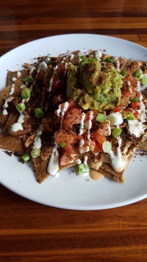 Nachos at Rawlicious in Whitby